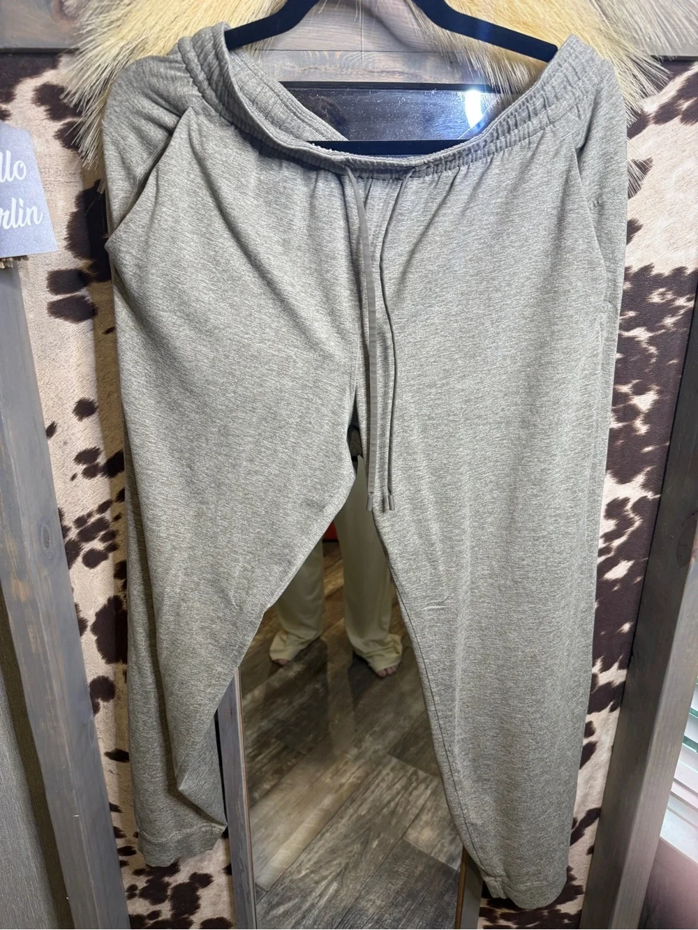 lululemon athletica Heather Gray Drawstring Joggers